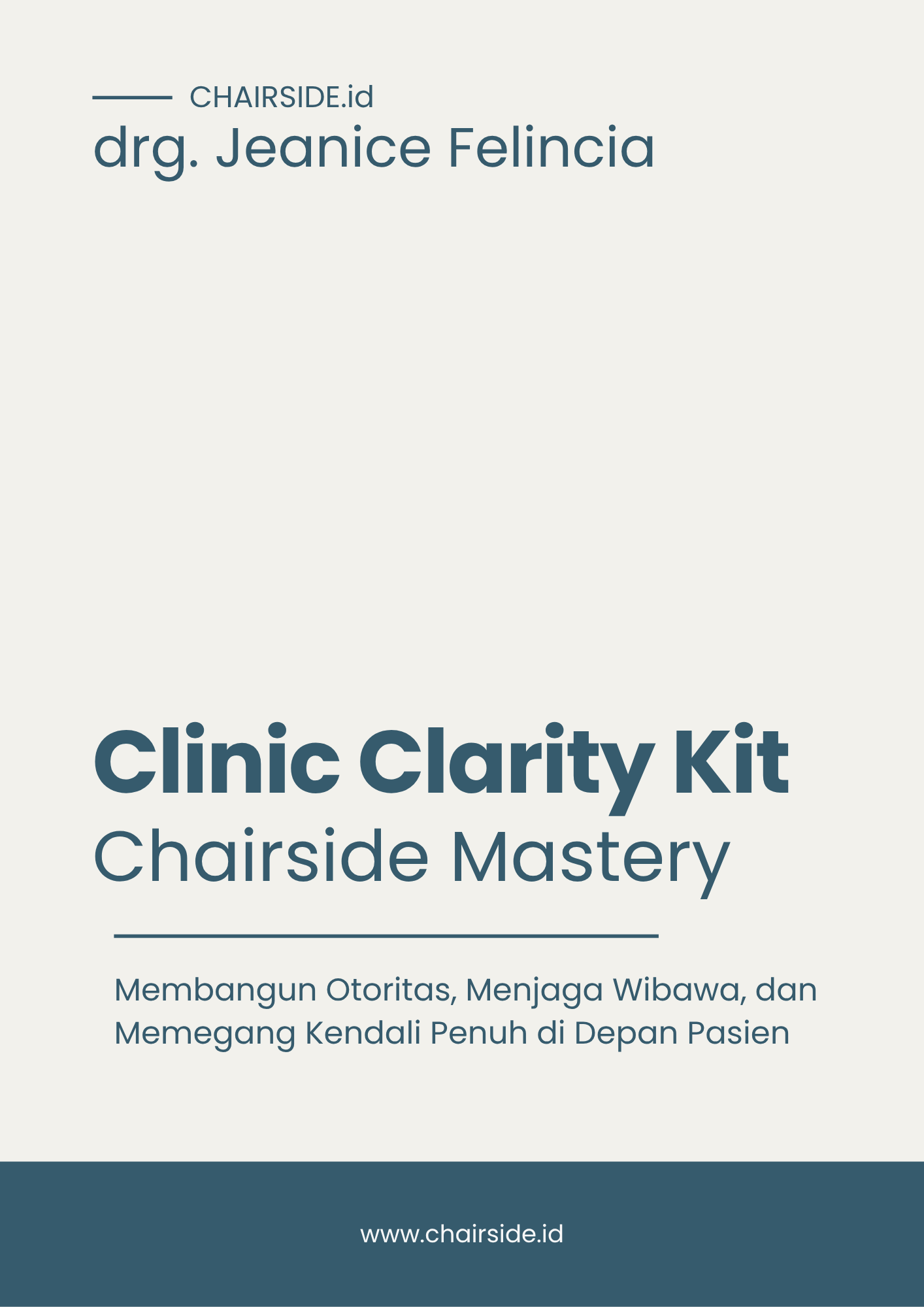 Clinic Clarity Kit Cover